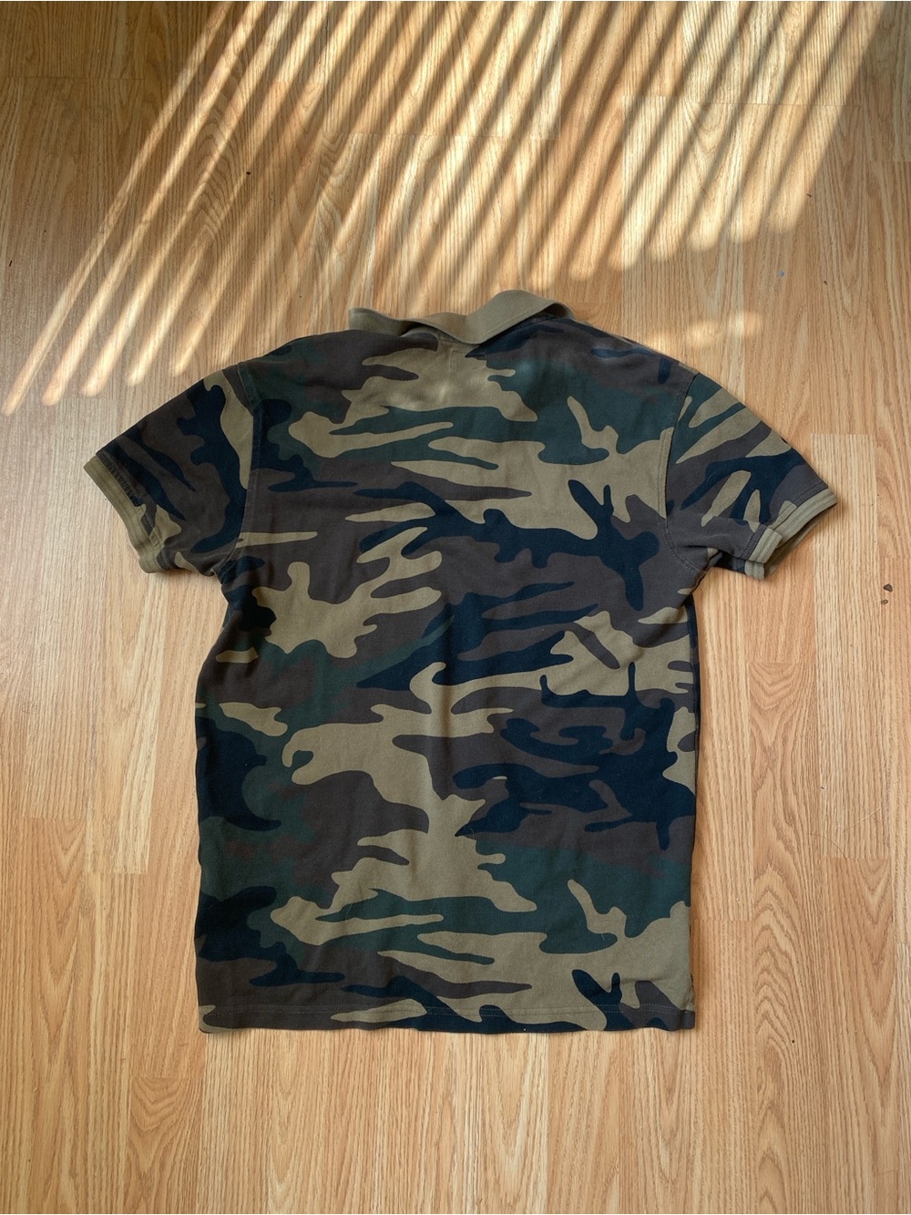 Y2K Levi's Camo Polo Men's M - Picture 7 of 7